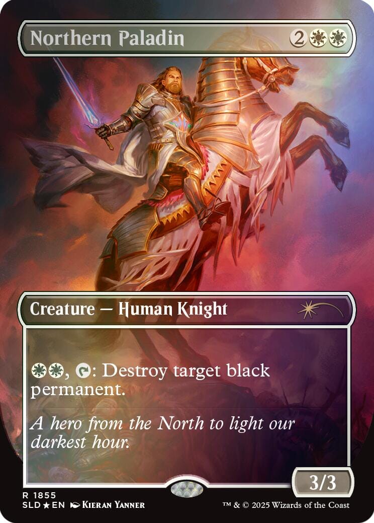 Northern Paladin (Rainbow Foil) [Secret Lair Drop Series] MTG Single Magic: The Gathering  | Multizone: Comics And Games