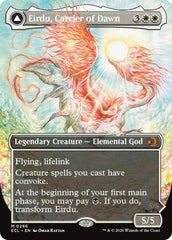Eirdu, Carrier of Dawn (Borderless) [Lorwyn Eclipsed] MTG Single Magic: The Gathering  | Multizone: Comics And Games