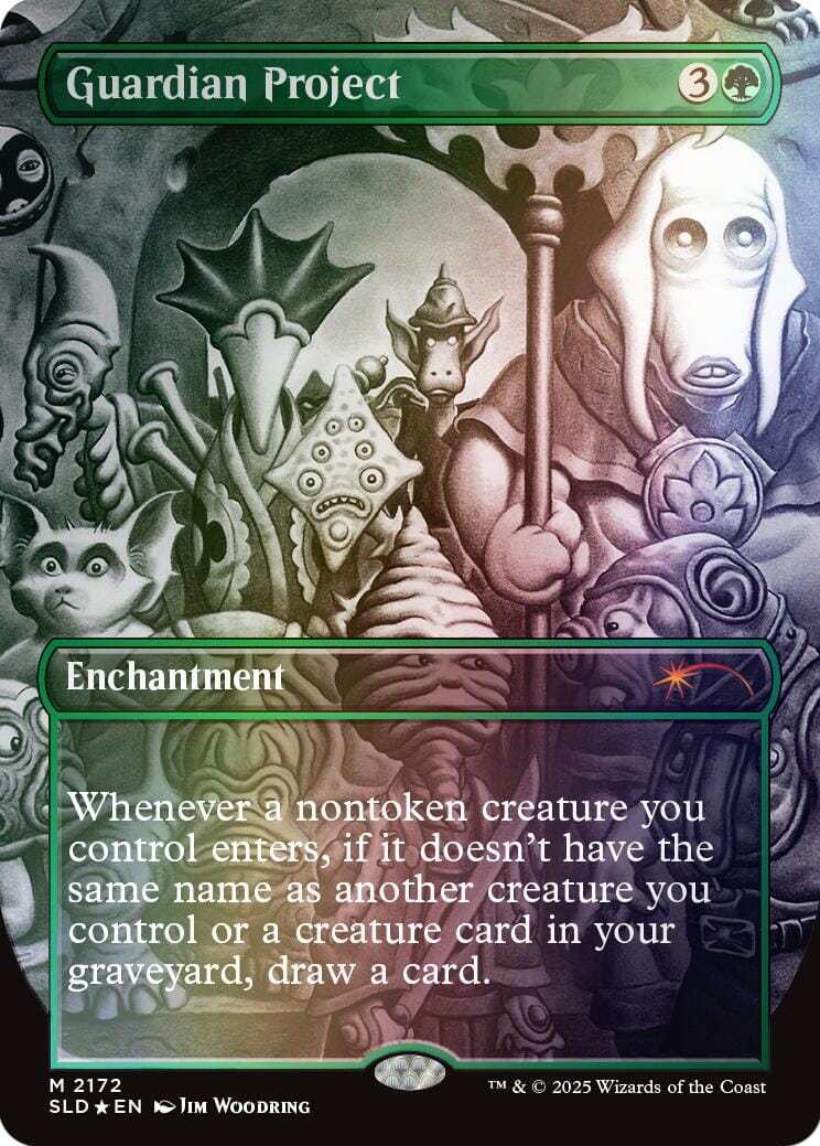 Guardian Project (Rainbow Foil) [Secret Lair Drop Series] MTG Single Magic: The Gathering  | Multizone: Comics And Games