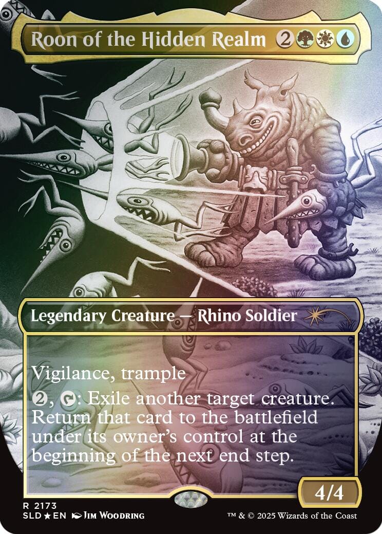 Roon of the Hidden Realm (Rainbow Foil) [Secret Lair Drop Series] MTG Single Magic: The Gathering  | Multizone: Comics And Games