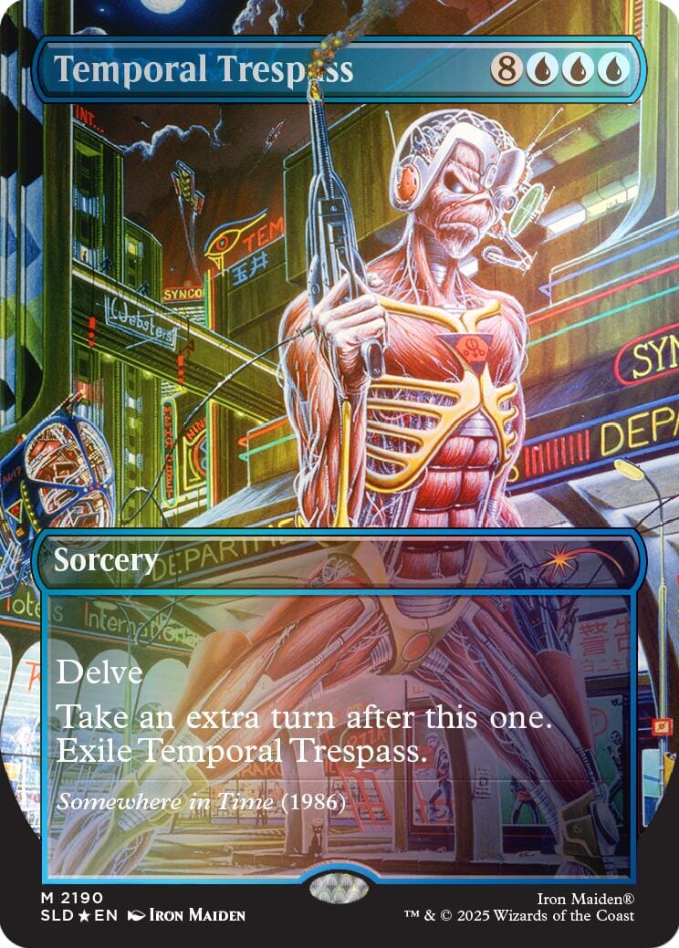 Temporal Trespass (Rainbow Foil) [Secret Lair Drop Series] MTG Single Magic: The Gathering  | Multizone: Comics And Games