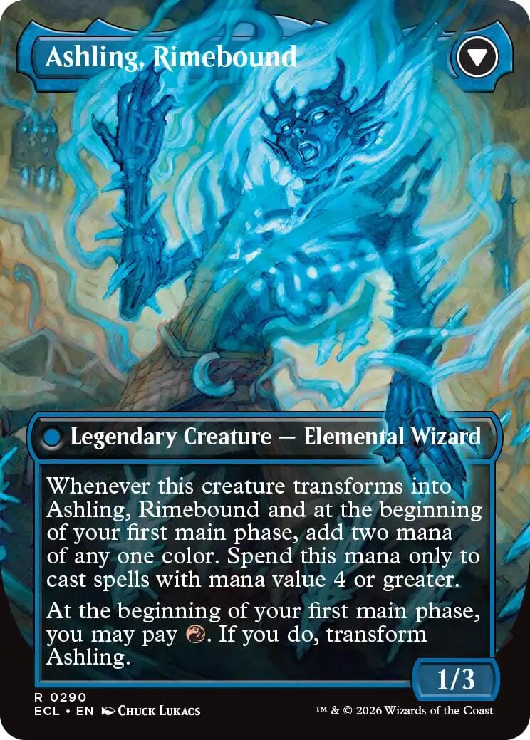 Ashling, Rekindled (Borderless) [Lorwyn Eclipsed] MTG Single Magic: The Gathering  | Multizone: Comics And Games
