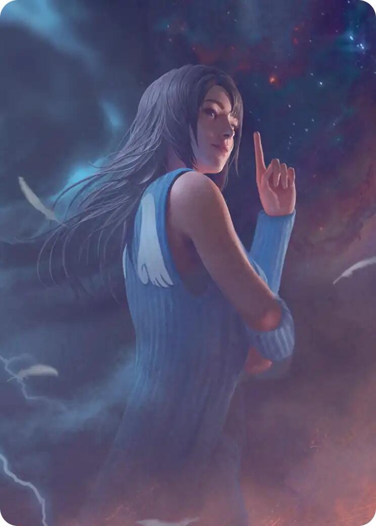 Rinoa, Angel Wing Scene Art Card [FINAL FANTASY Art Series] MTG Single Magic: The Gathering  | Multizone: Comics And Games