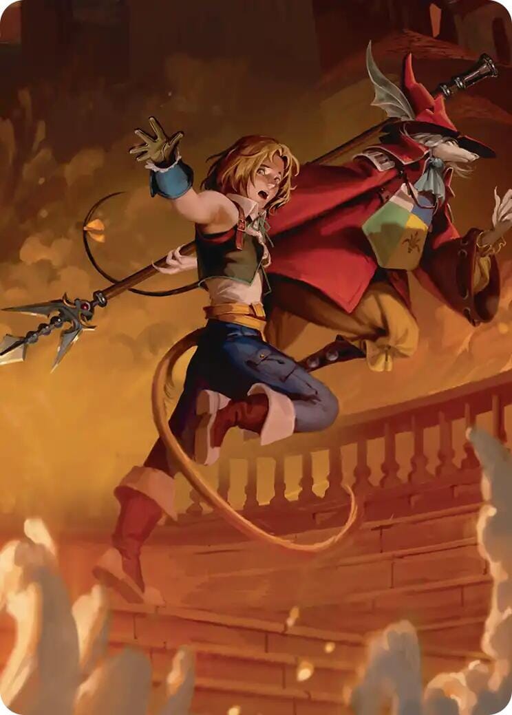 Search for Dagger Scene Art Card [FINAL FANTASY Art Series] MTG Single Magic: The Gathering  | Multizone: Comics And Games
