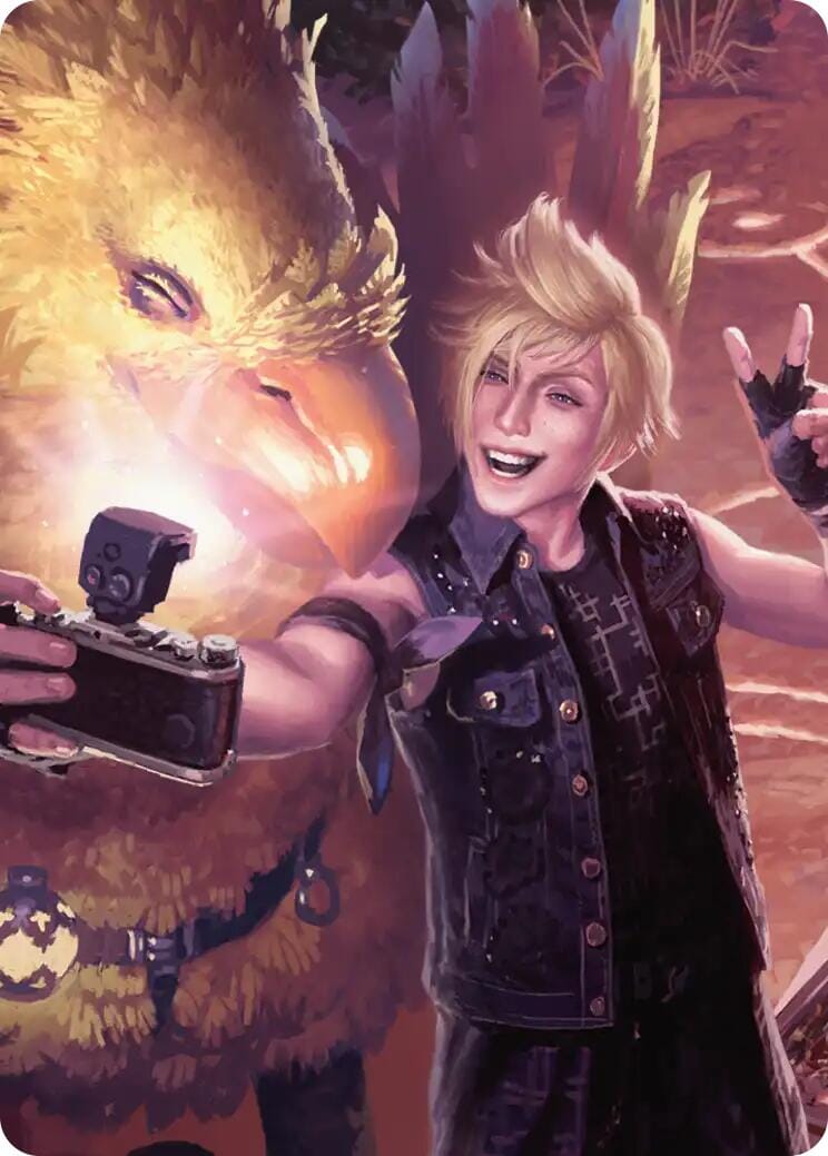 Flash Photography Scene Art Card [FINAL FANTASY Art Series] MTG Single Magic: The Gathering  | Multizone: Comics And Games