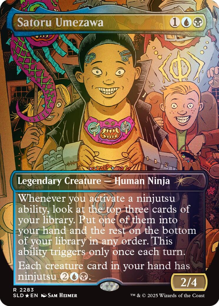 Satoru Umezawa (Rainbow Foil) [Secret Lair Drop Series] MTG Single Magic: The Gathering  | Multizone: Comics And Games