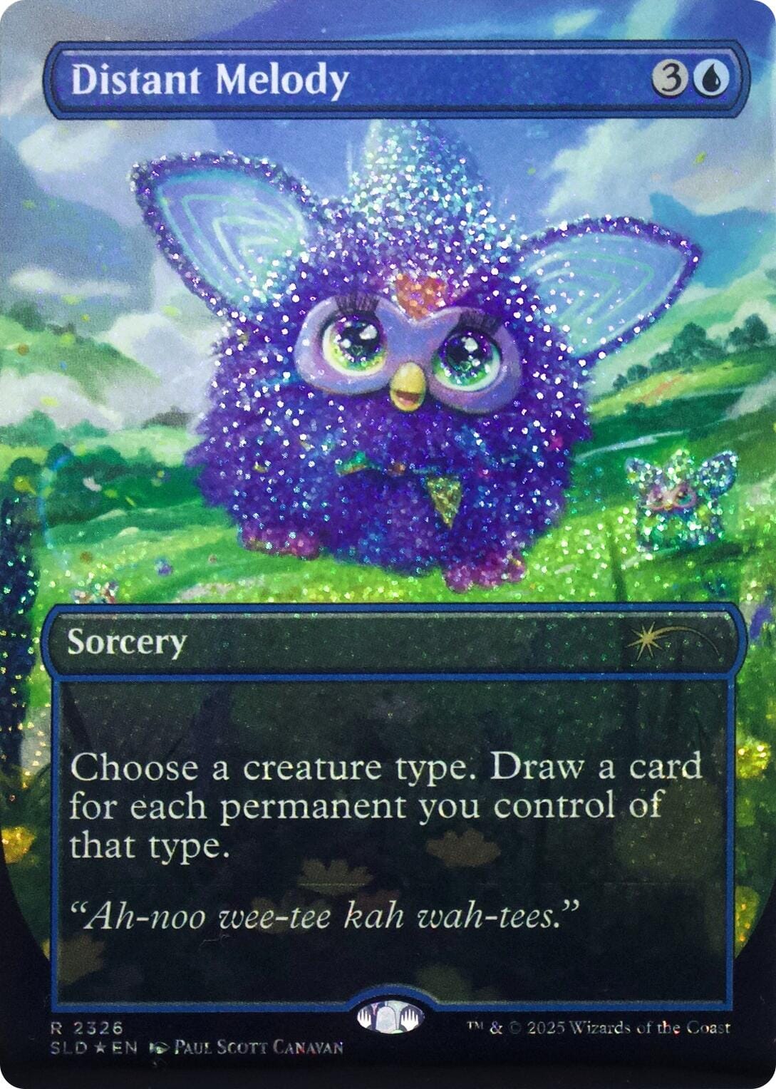 Distant Melody (2311) (Confetti Foil) [Secret Lair Drop Series] MTG Single Magic: The Gathering  | Multizone: Comics And Games