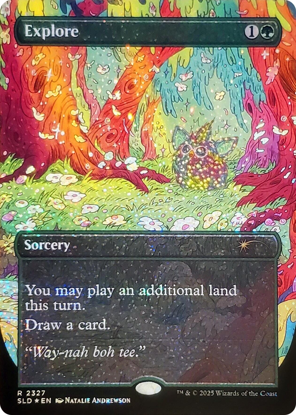 Explore (2312) (Confetti Foil) [Secret Lair Drop Series] MTG Single Magic: The Gathering  | Multizone: Comics And Games