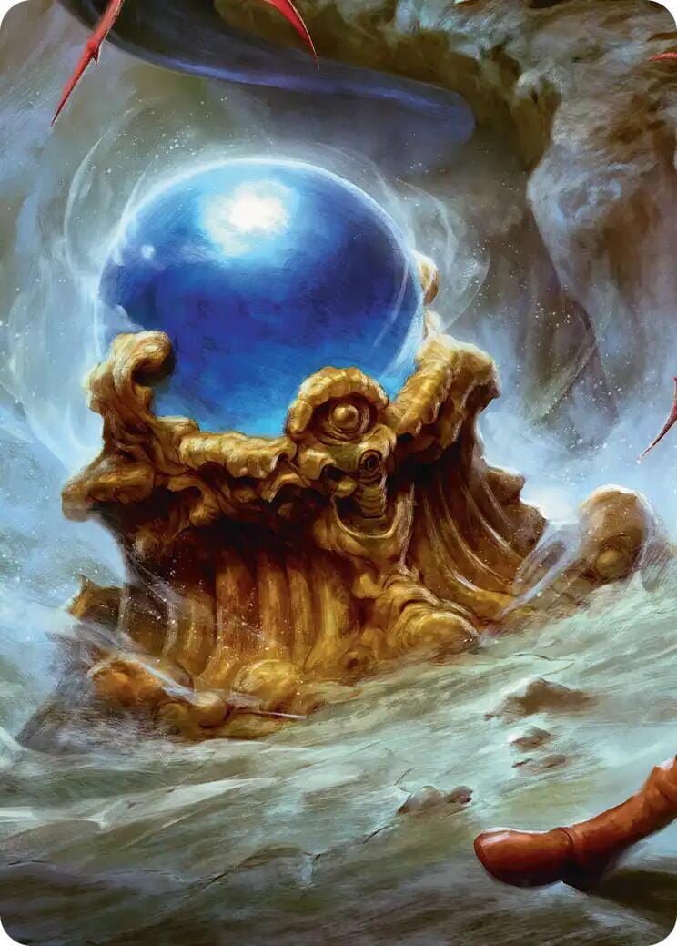 Chaos Shrine's Black Crystal Scene Art Card [FINAL FANTASY Art Series] MTG Single Magic: The Gathering  | Multizone: Comics And Games