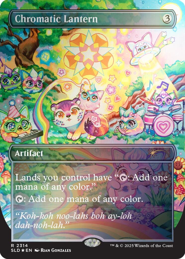 Chromatic Lantern (2314) (Rainbow Foil) [Secret Lair Drop Series] MTG Single Magic: The Gathering  | Multizone: Comics And Games