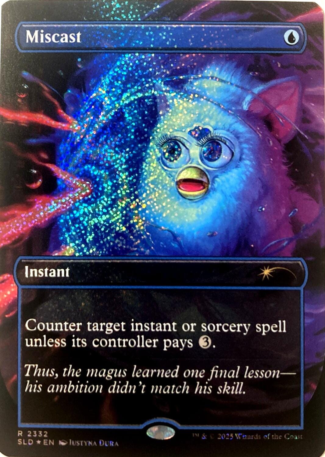 Miscast (Confetti Foil) [Secret Lair Drop Series] MTG Single Magic: The Gathering  | Multizone: Comics And Games