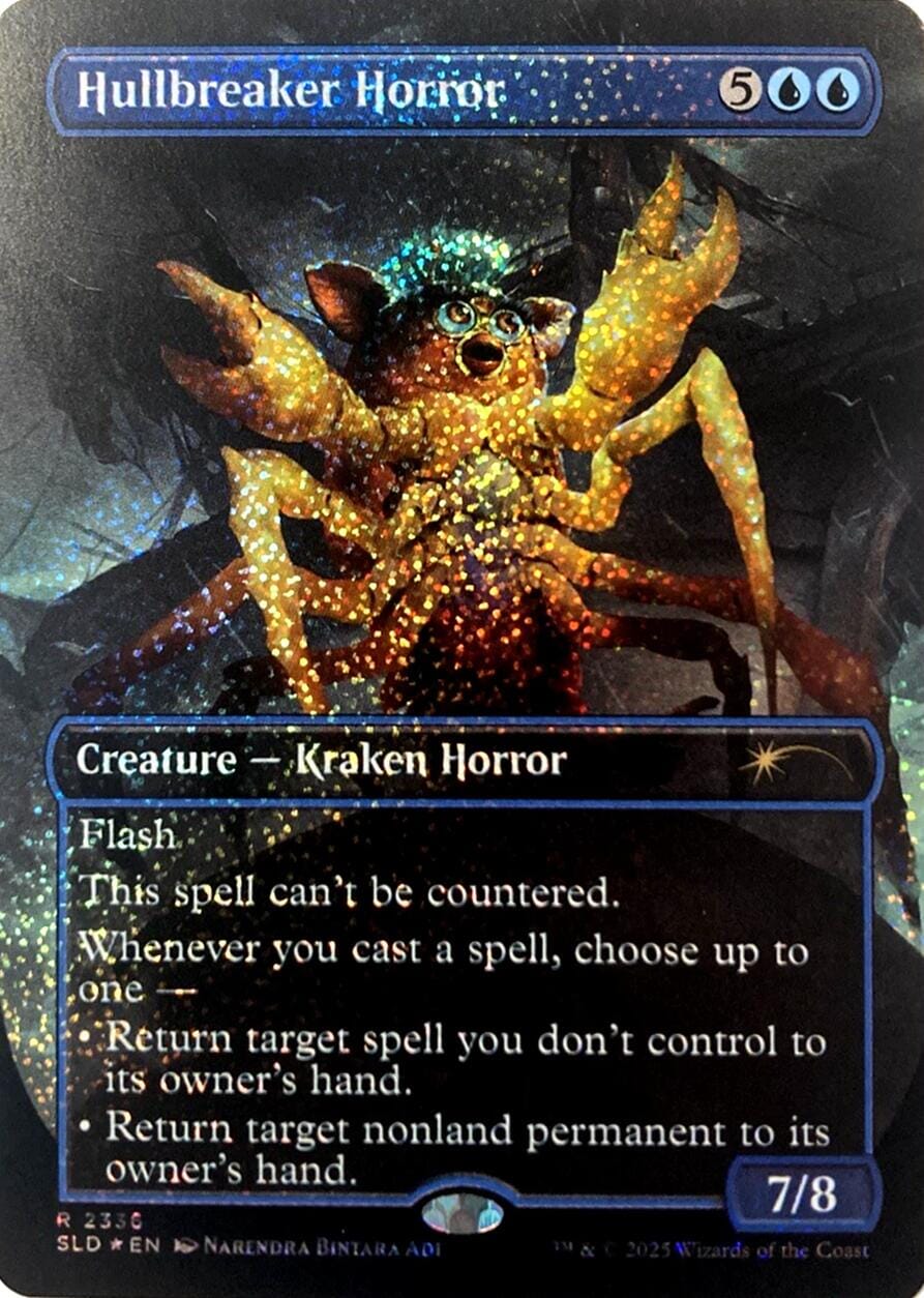 Hullbreaker Horror (Confetti Foil) [Secret Lair Drop Series] MTG Single Magic: The Gathering  | Multizone: Comics And Games