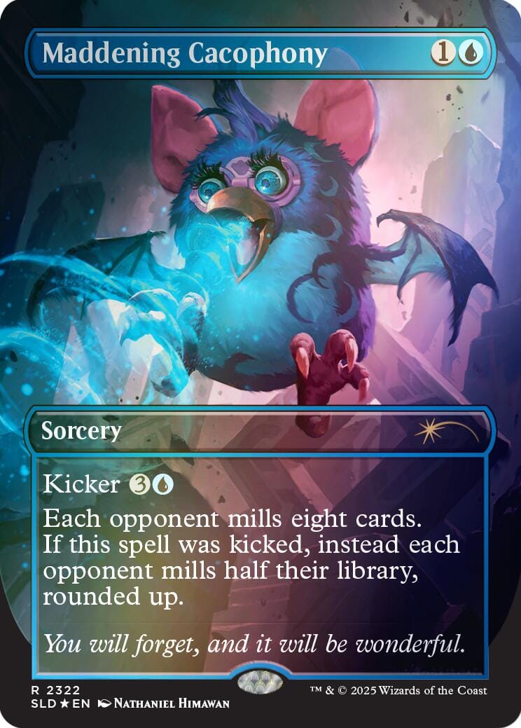 Maddening Cacophony (Rainbow Foil) [Secret Lair Drop Series] MTG Single Magic: The Gathering  | Multizone: Comics And Games