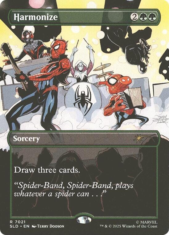 Harmonize (7021) [Secret Lair Drop Series] MTG Single Magic: The Gathering  | Multizone: Comics And Games