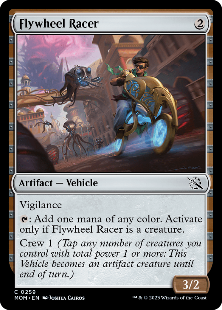 Flywheel Racer [March of the Machine] MTG Single Magic: The Gathering  | Multizone: Comics And Games