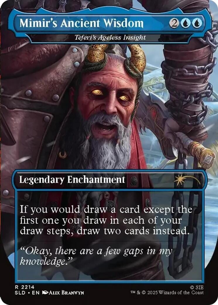 Mimir's Ancient Wisdom - Teferi's Ageless Insight [Secret Lair Drop Series] MTG Single Magic: The Gathering  | Multizone: Comics And Games