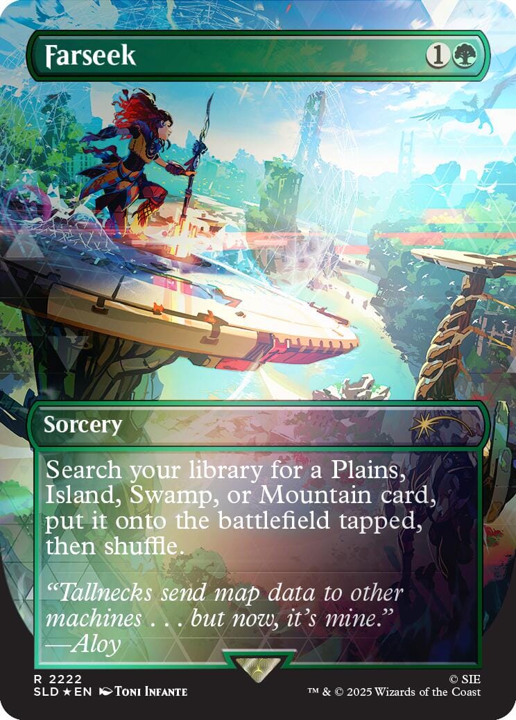 Farseek (Rainbow Foil) [Secret Lair Drop Series] MTG Single Magic: The Gathering  | Multizone: Comics And Games