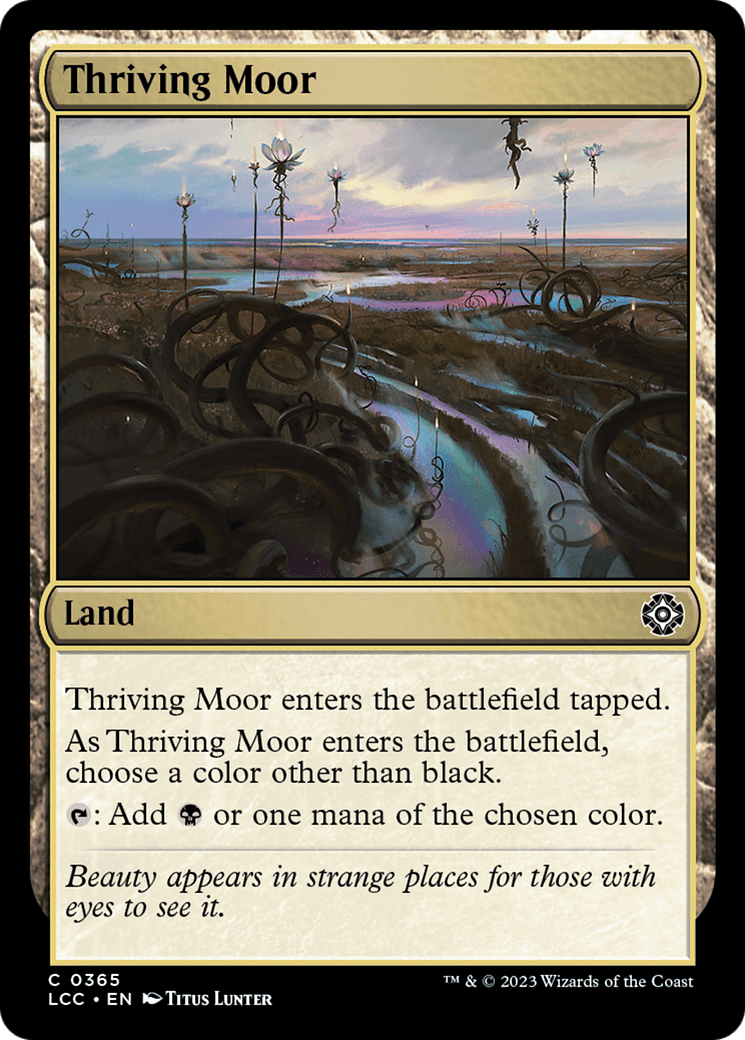 Thriving Moor [The Lost Caverns of Ixalan Commander] MTG Single Magic: The Gathering  | Multizone: Comics And Games