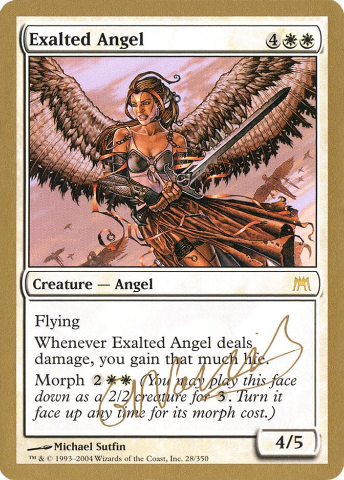 Exalted Angel (Gabriel Nassif) [World Championship Decks 2004] MTG Single Magic: The Gathering  | Multizone: Comics And Games