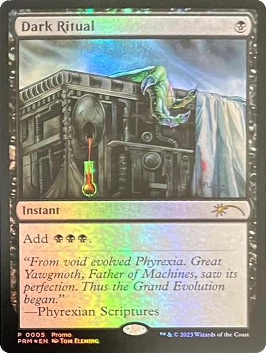 Dark Ritual (Graphic Novel Insert) [Media Promos] MTG Single Magic: The Gathering  | Multizone: Comics And Games