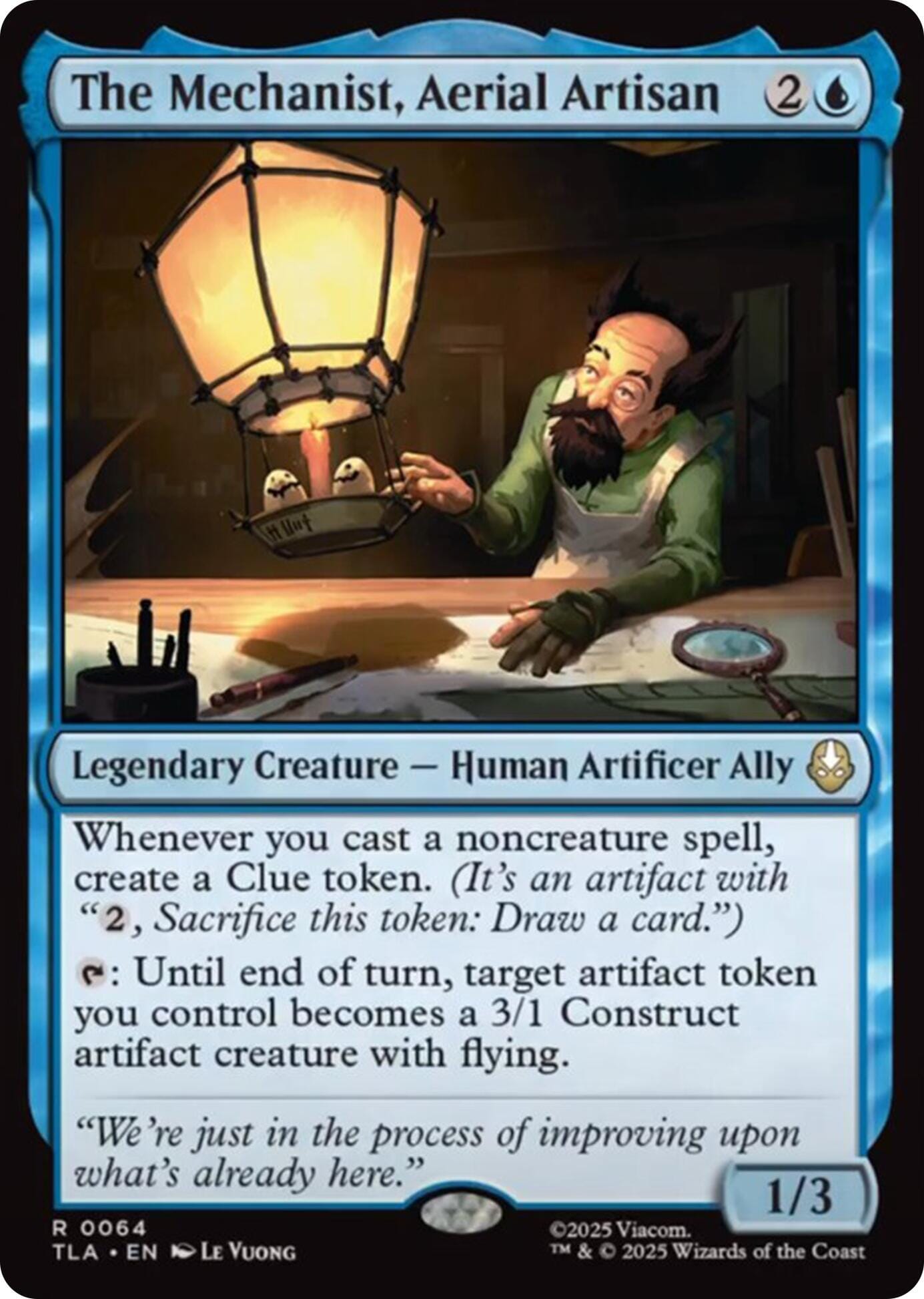 The Mechanist, Aerial Artisan [Avatar: The Last Airbender] MTG Single Magic: The Gathering  | Multizone: Comics And Games