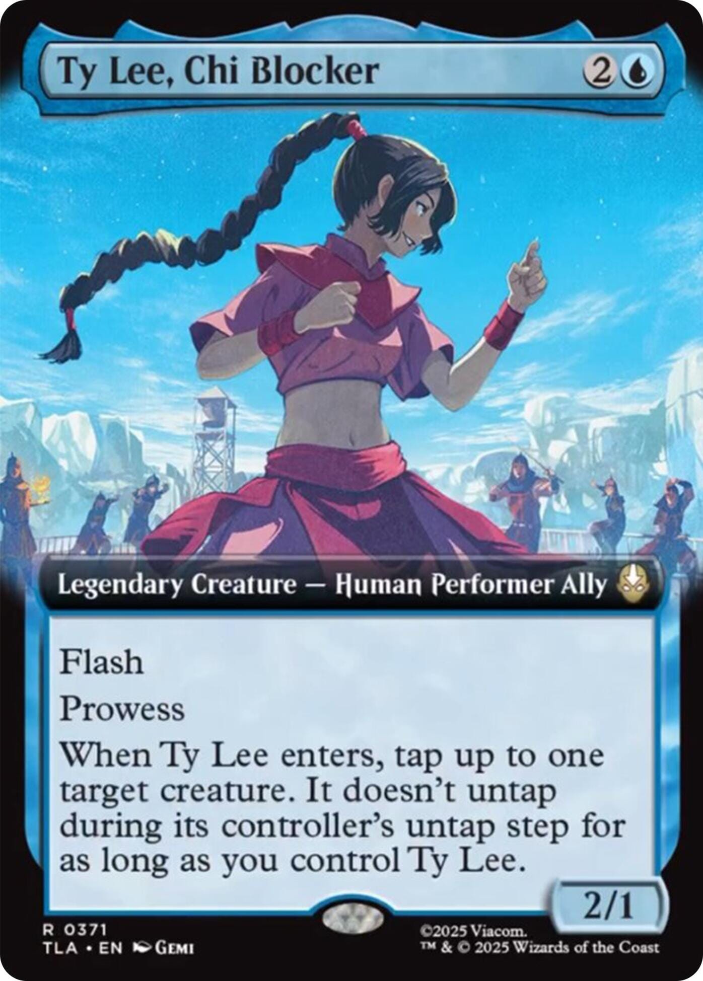 Ty Lee, Chi Blocker (Extended Art) [Avatar: The Last Airbender] MTG Single Magic: The Gathering  | Multizone: Comics And Games