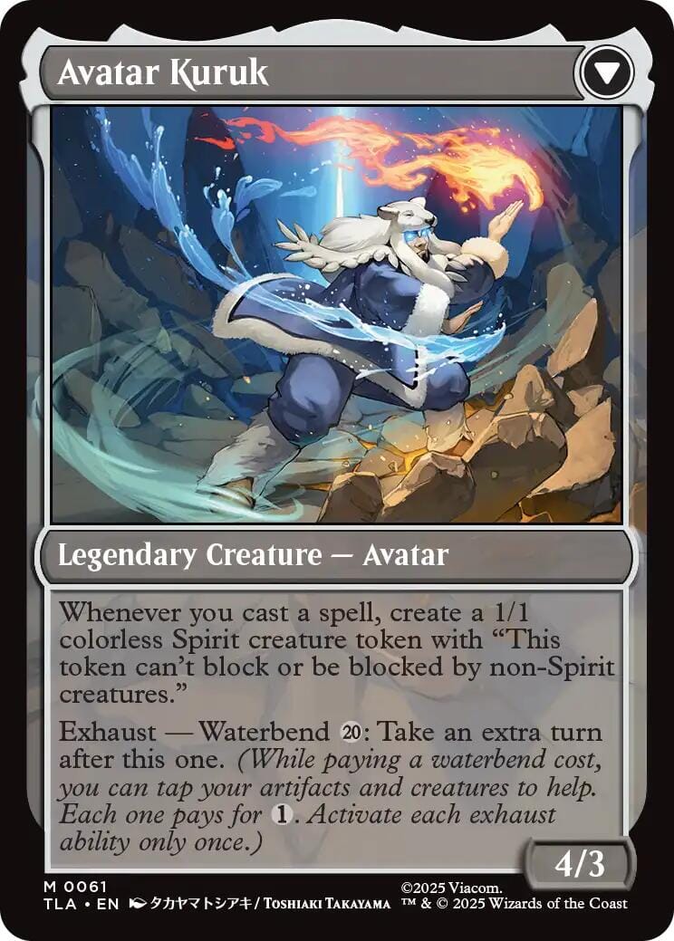 The Legend of Kuruk [Avatar: The Last Airbender] MTG Single Magic: The Gathering  | Multizone: Comics And Games