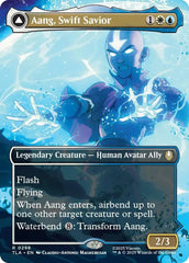 Aang, Swift Savior (298) (Borderless) [Avatar: The Last Airbender] MTG Single Magic: The Gathering  | Multizone: Comics And Games