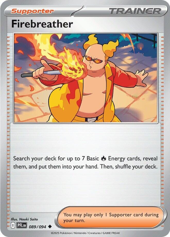 Firebreather (089/094) [Mega Evolution: Phantasmal Flames] Pokemon Single Pokémon  | Multizone: Comics And Games