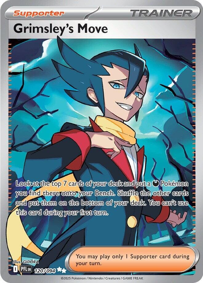 Grimsley's Move (120/094) [Mega Evolution: Phantasmal Flames] Pokemon Single Pokémon  | Multizone: Comics And Games