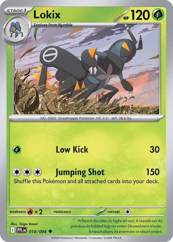 Lokix (010/094) [Mega Evolution: Phantasmal Flames] Pokemon Single Pokémon  | Multizone: Comics And Games