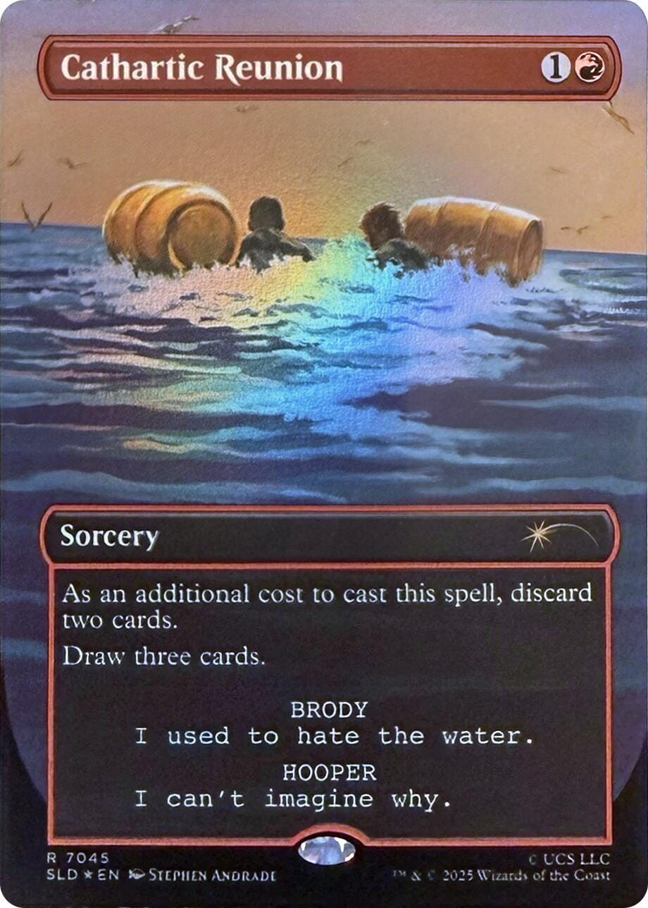 Cathartic Reunion (7045) (Rainbow Foil) [Secret Lair Drop Series] MTG Single Magic: The Gathering  | Multizone: Comics And Games
