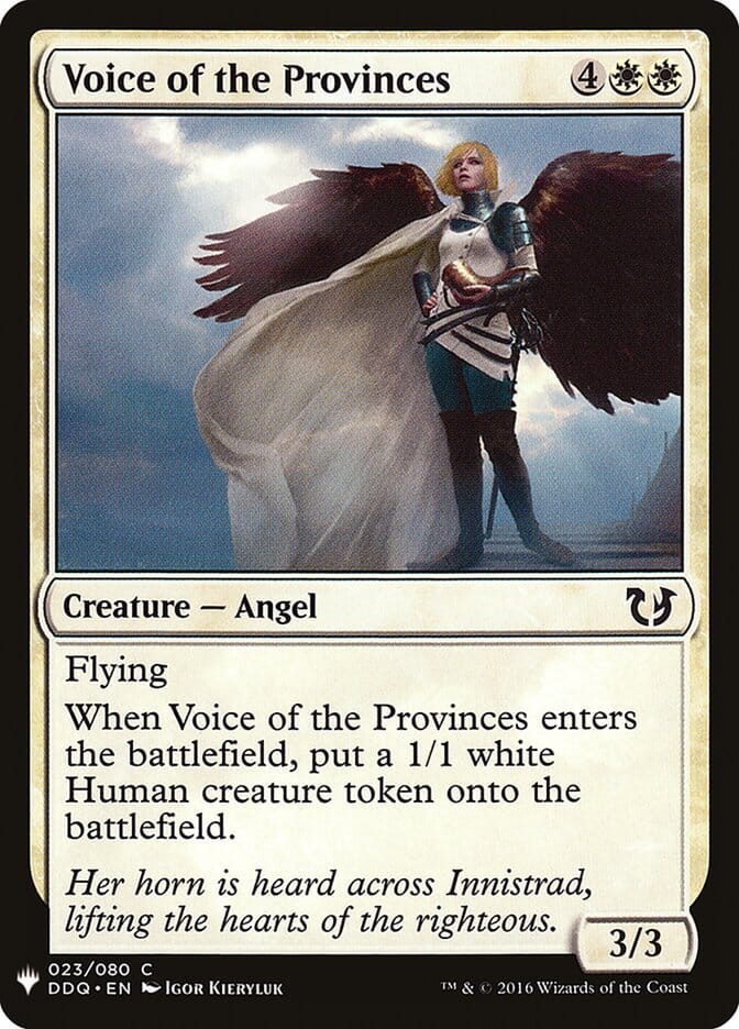 Voice of the Provinces [Mystery Booster] MTG Single Magic: The Gathering  | Multizone: Comics And Games