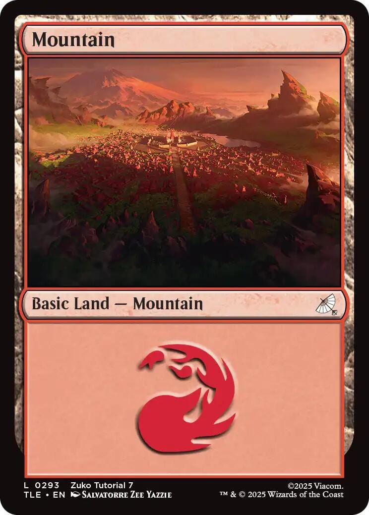Mountain (0293) [Avatar: The Last Airbender: Eternal-Legal] MTG Single Magic: The Gathering  | Multizone: Comics And Games