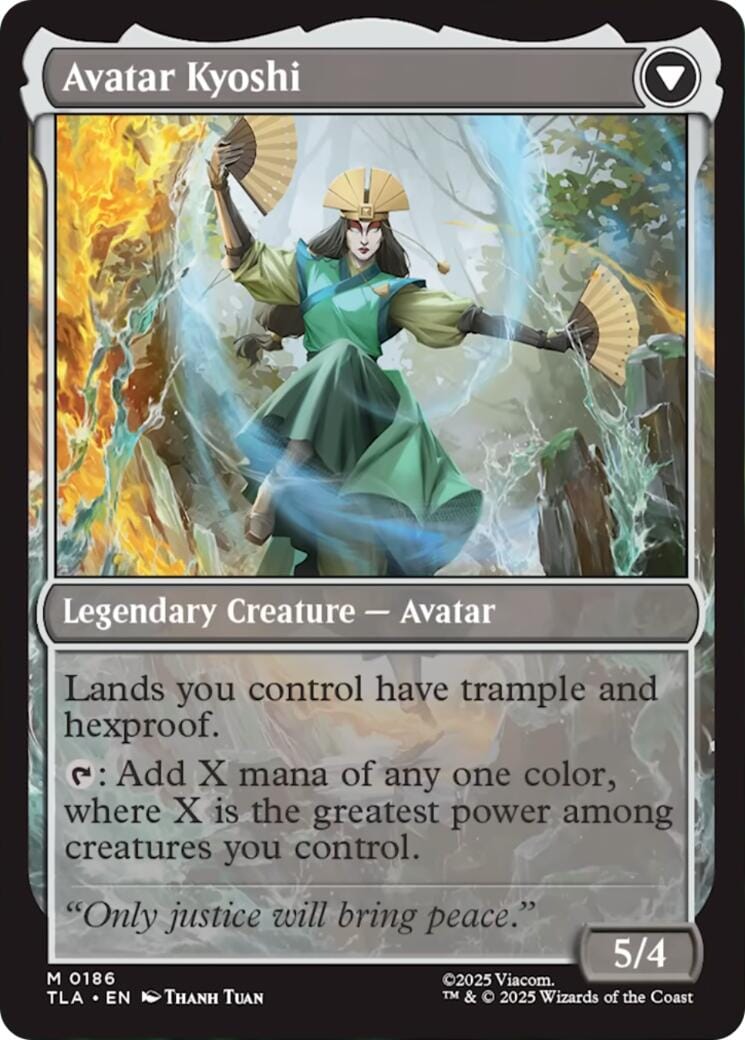 The Legend of Kyoshi [Avatar: The Last Airbender] MTG Single Magic: The Gathering  | Multizone: Comics And Games
