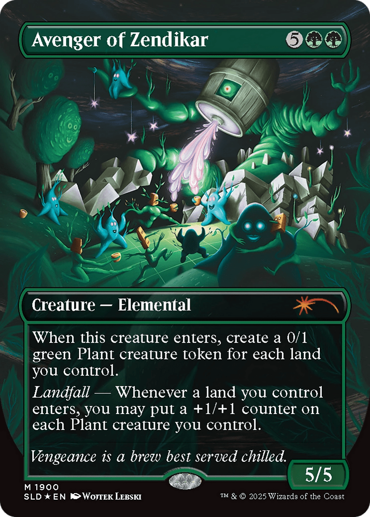 Avenger of Zendikar (Double Rainbow Foil) [Secret Lair Drop Series] MTG Single Magic: The Gathering  | Multizone: Comics And Games