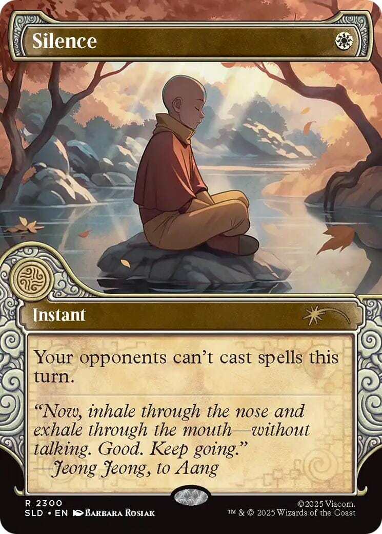 Silence (2300) [Secret Lair Drop Series] MTG Single Magic: The Gathering  | Multizone: Comics And Games