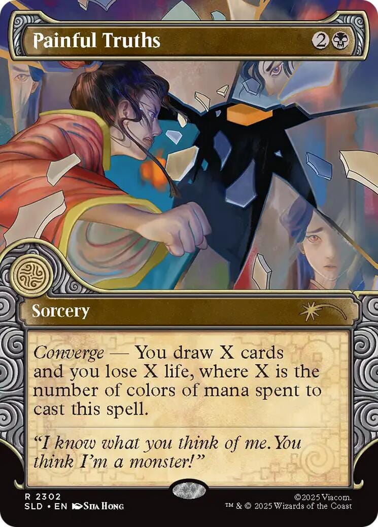 Painful Truths [Secret Lair Drop Series] MTG Single Magic: The Gathering  | Multizone: Comics And Games