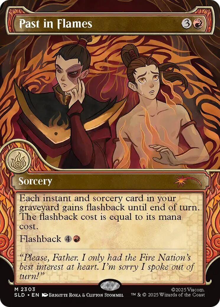Past in Flames [Secret Lair Drop Series] MTG Single Magic: The Gathering  | Multizone: Comics And Games