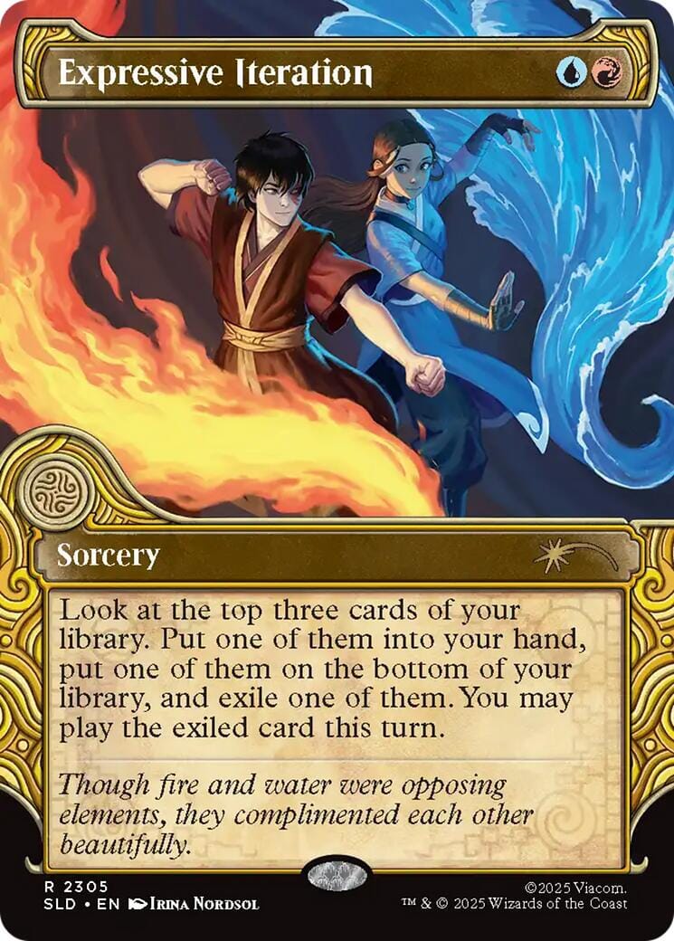 Expressive Iteration [Secret Lair Drop Series] MTG Single Magic: The Gathering  | Multizone: Comics And Games