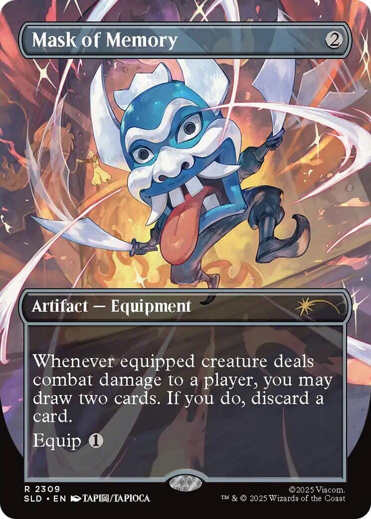 Mask of Memory [Secret Lair Drop Series] MTG Single Magic: The Gathering  | Multizone: Comics And Games