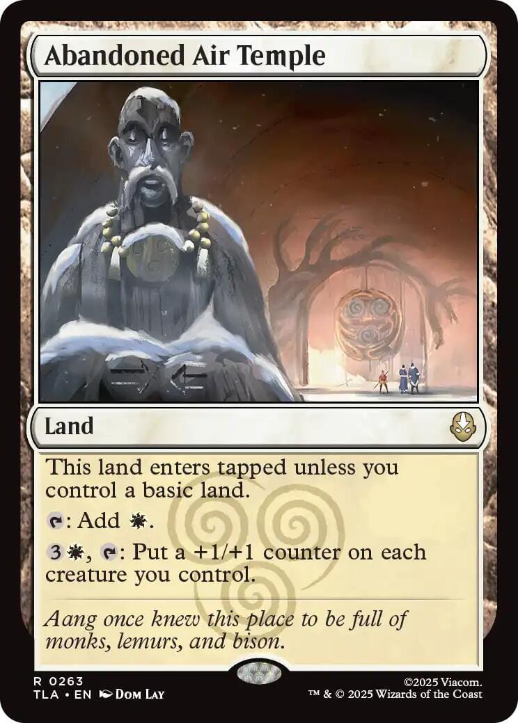 Abandoned Air Temple [Avatar: The Last Airbender] MTG Single Magic: The Gathering  | Multizone: Comics And Games