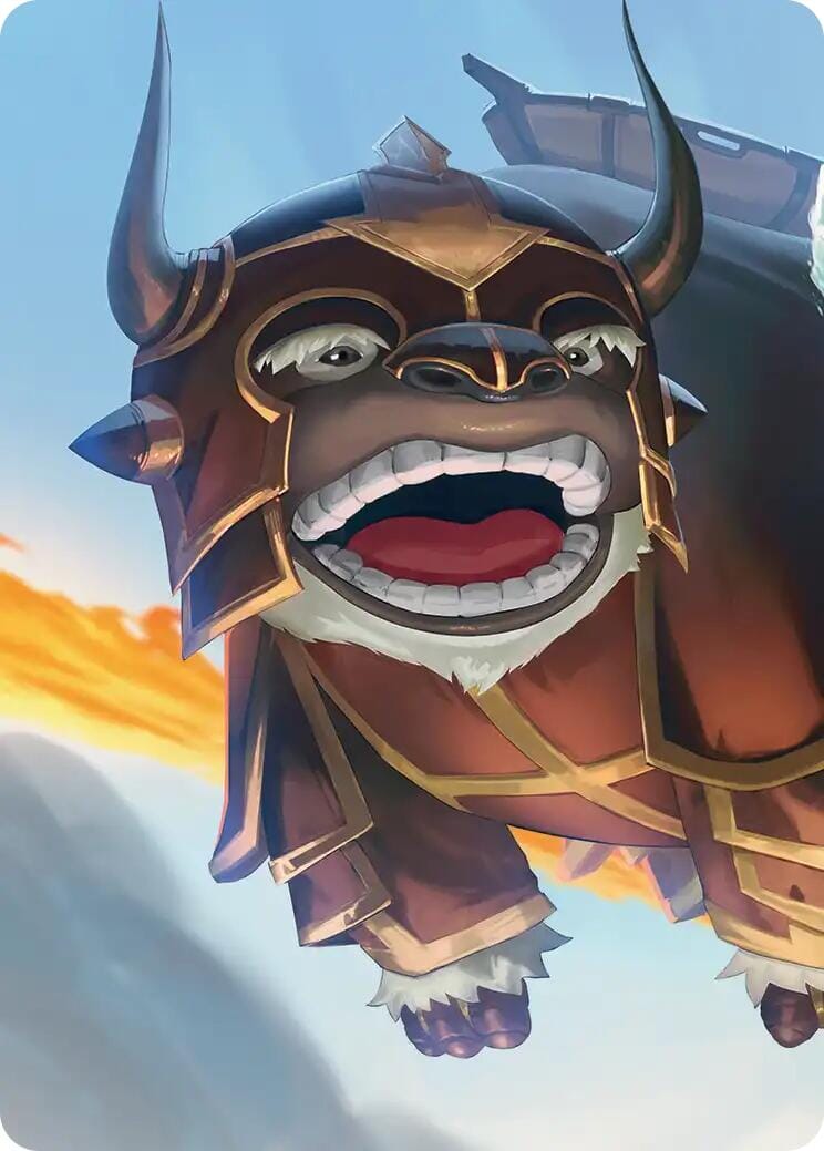 Appa, the Vigilant Art Card [Avatar: The Last Airbender Art Series] MTG Single Magic: The Gathering  | Multizone: Comics And Games