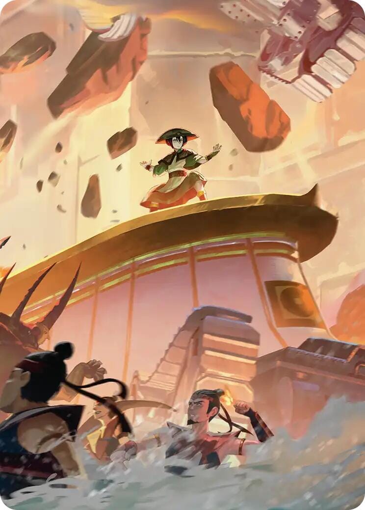 Earthshape Art Card [Avatar: The Last Airbender Art Series] MTG Single Magic: The Gathering  | Multizone: Comics And Games