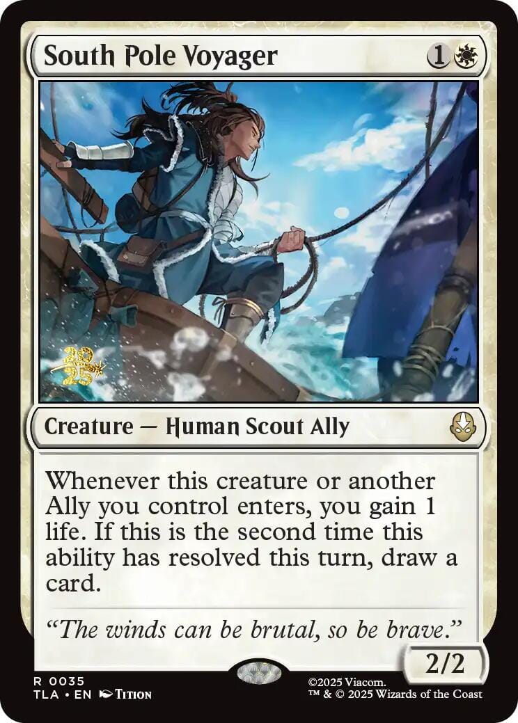 South Pole Voyager [Avatar: The Last Airbender Prerelease Cards] MTG Single Magic: The Gathering  | Multizone: Comics And Games