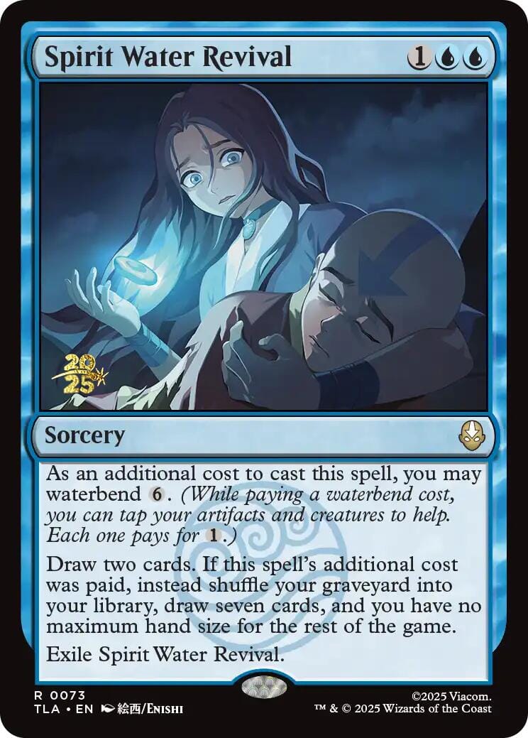 Spirit Water Revival [Avatar: The Last Airbender Prerelease Cards] MTG Single Magic: The Gathering  | Multizone: Comics And Games
