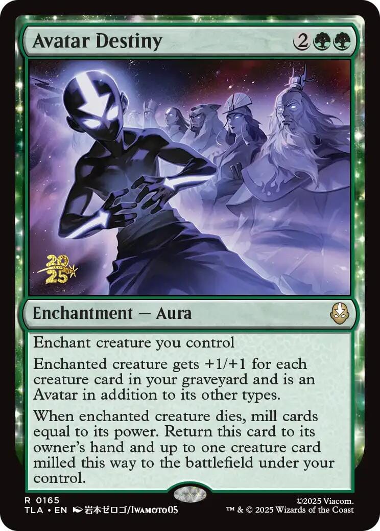 Avatar Destiny [Avatar: The Last Airbender Prerelease Cards] MTG Single Magic: The Gathering  | Multizone: Comics And Games