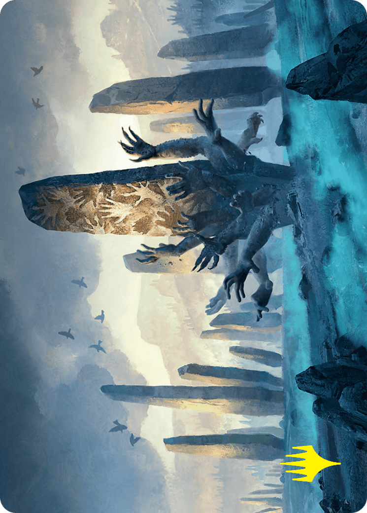 Soulstone Sanctuary Art Card (19/54) (Gold-Stamped Signature) [Foundations Art Series] MTG Single Magic: The Gathering  | Multizone: Comics And Games