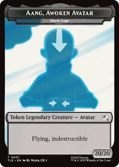 Aang, Awoken Avatar - Marit Lage // Treasure Double-Sided Token [Avatar: The Last Airbender: Eternal-Legal Tokens] MTG Single Magic: The Gathering  | Multizone: Comics And Games