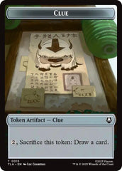 Ally (0004) // Clue (0015) Double-Sided Token [Avatar: The Last Airbender Tokens] MTG Single Magic: The Gathering  | Multizone: Comics And Games